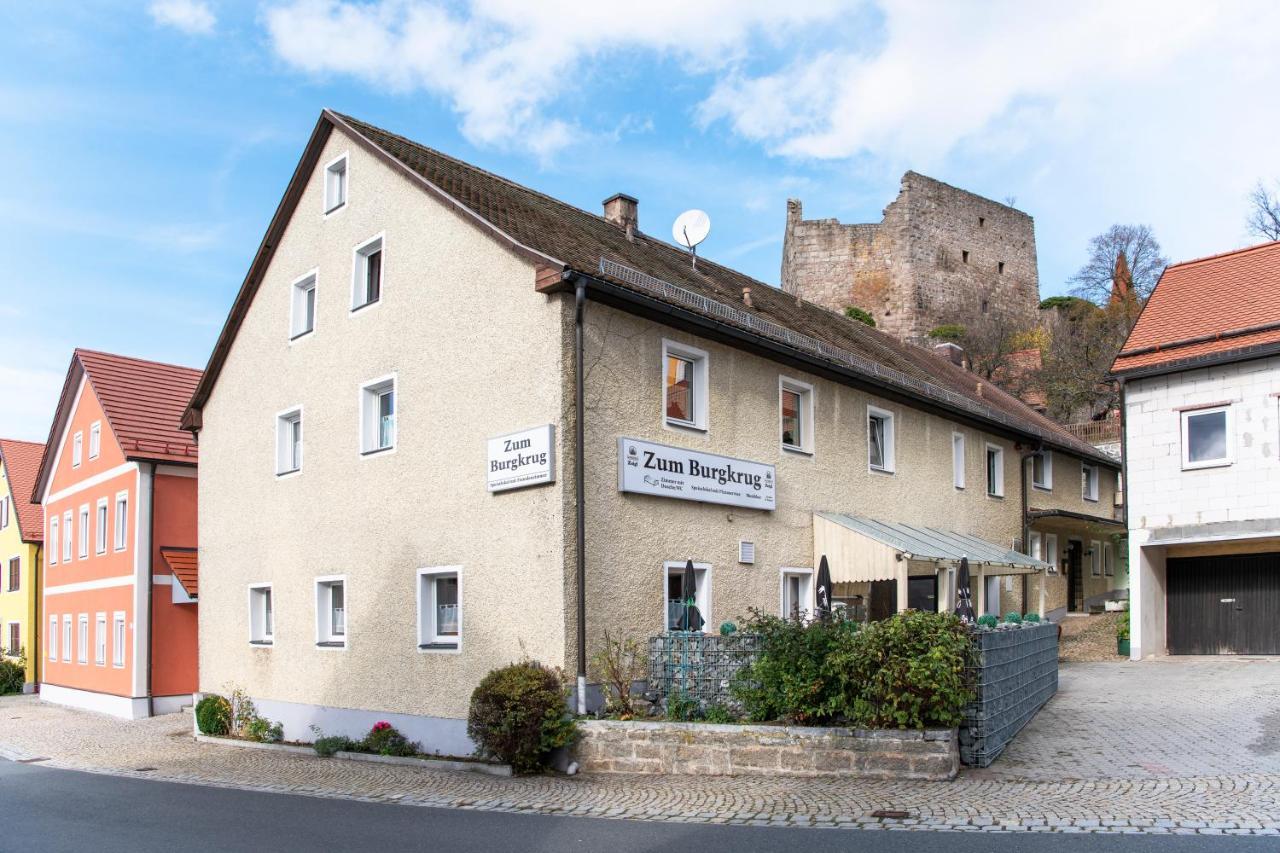Gasthof Zum Burgkrug Leuchtenberg Exterior foto